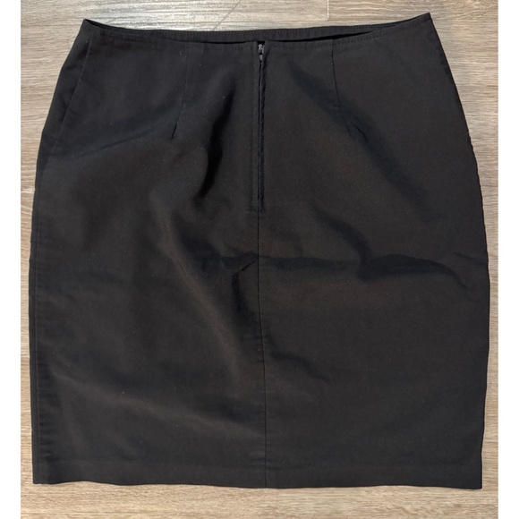 90s Garage Made in Canada Zipper Detail Pencil Skirt - Picture 2 of 4